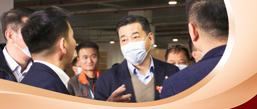 国家邮政局副局长陈凯一行莅临可孚医疗调研