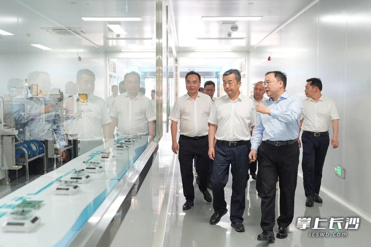 湖南省副省长、长沙市委书记陈竞调研可孚医疗